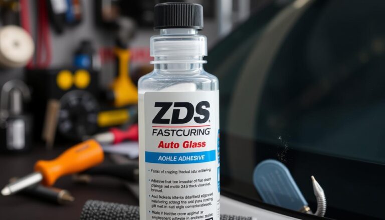 Windshield adhesive with fast curing time