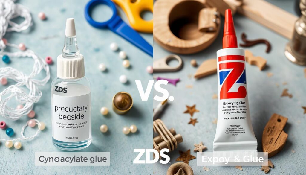 cyanoacrylate glue vs epoxy glue for crafts