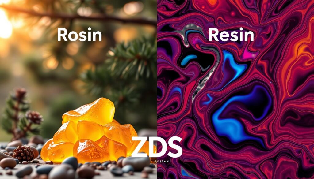 resin vs rosin