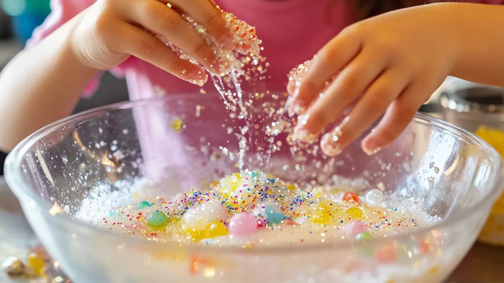 Clear glue used for slime-making