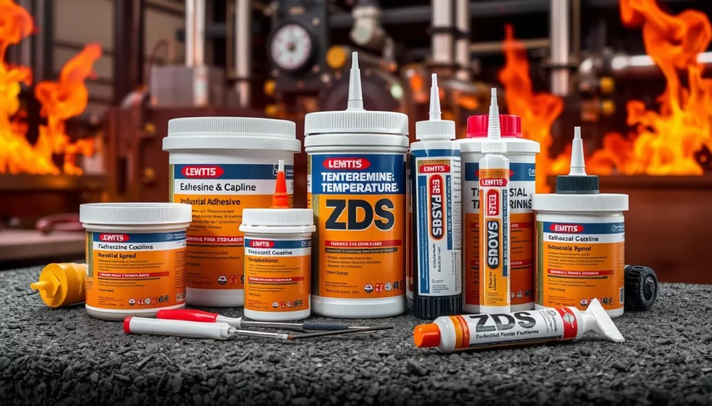 Types of specialized industrial adhesive for extreme temperatures