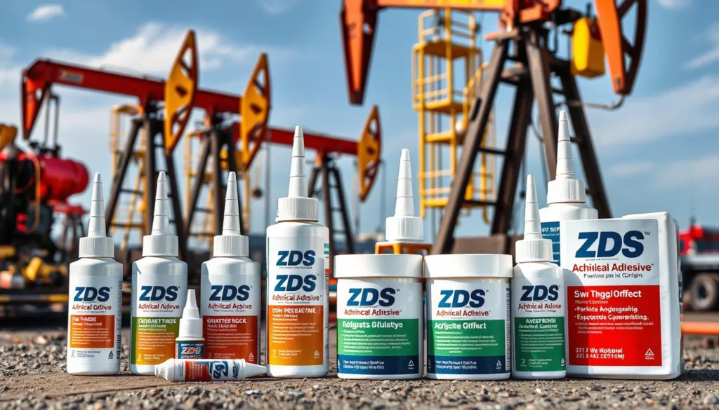 chemical-resistant adhesives for oilfield applications