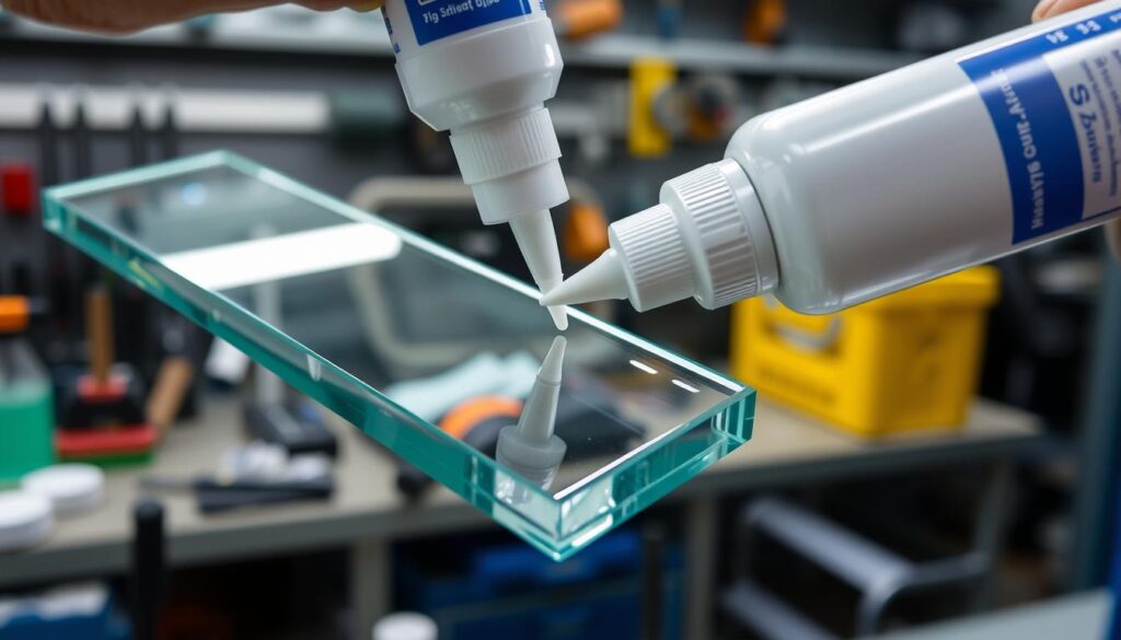 strongest glass glue for industrial use