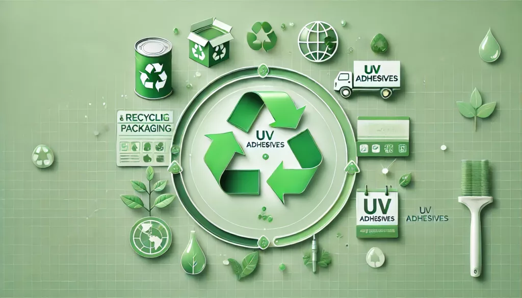 UV adhesives supporting the circular economy with recycling and sustainable manufacturing